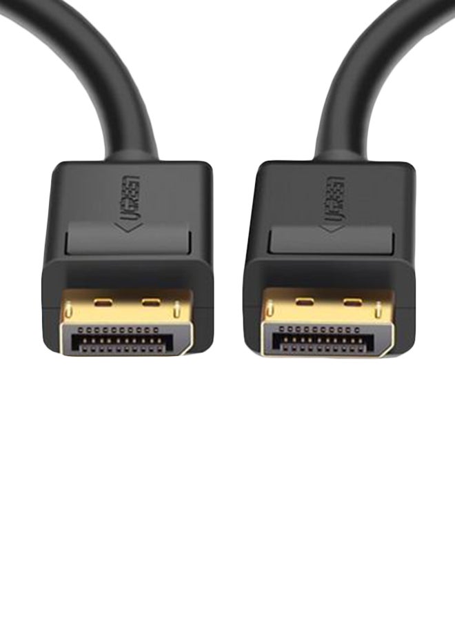 Generic Display Port To Display Port Cable Black 