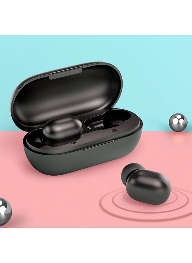 Haylou Heavy Bass In-Ear Wireless Headphones Black - Image 3