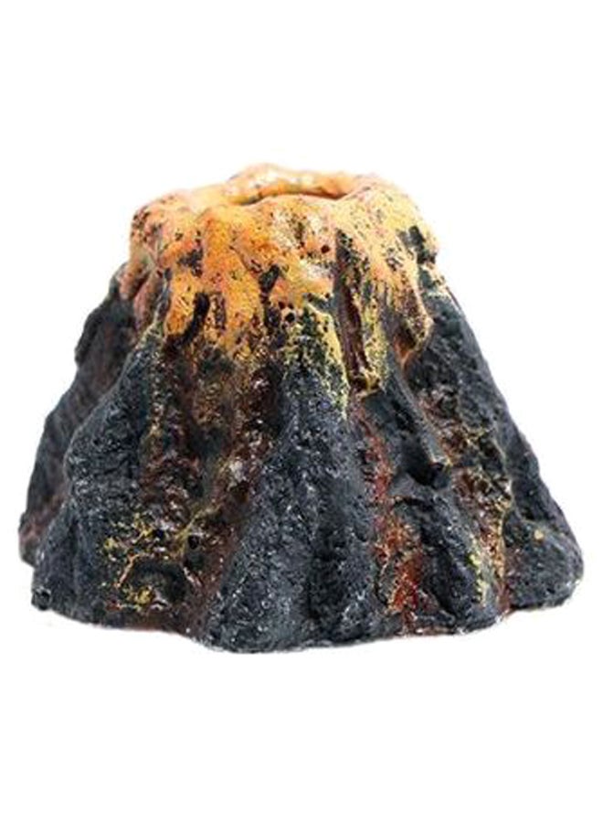 Volcano Shape Aquarium Ornament Multicolour 5 x 6.50cm - Image 2