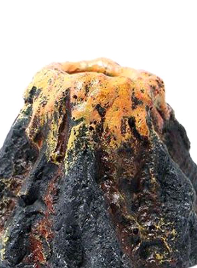Volcano Shape Aquarium Ornament Multicolour 5 x 6.50cm - Image 3