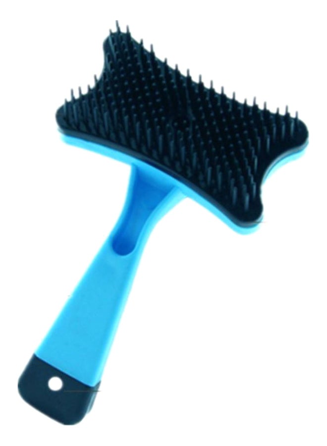 Generic Professional Slicker Brush Blue/Black 12.5 x 8cm  - Image 1