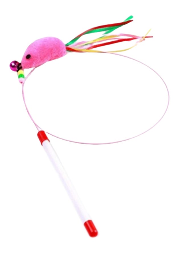 لعبة سلكية مزودة بكرة وريش ومثيرة للحيوانات الأليفة لمطاردتها متعدد الألوان 82Ø³Ù†ØªÙŠÙ…ØªØ±
