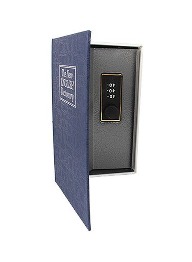 Generic Dictionary Hidden Diversion Book Safe With Key Lock Blue 240x155x55cm  - Image 4