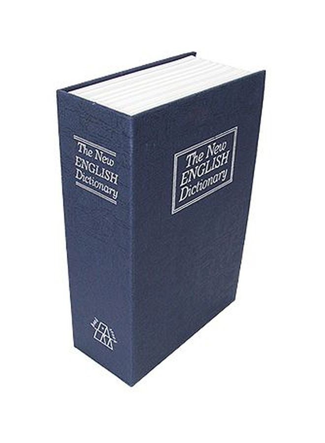 Generic Dictionary Hidden Diversion Book Safe With Key Lock Blue 240x155x55cm  - Image 1