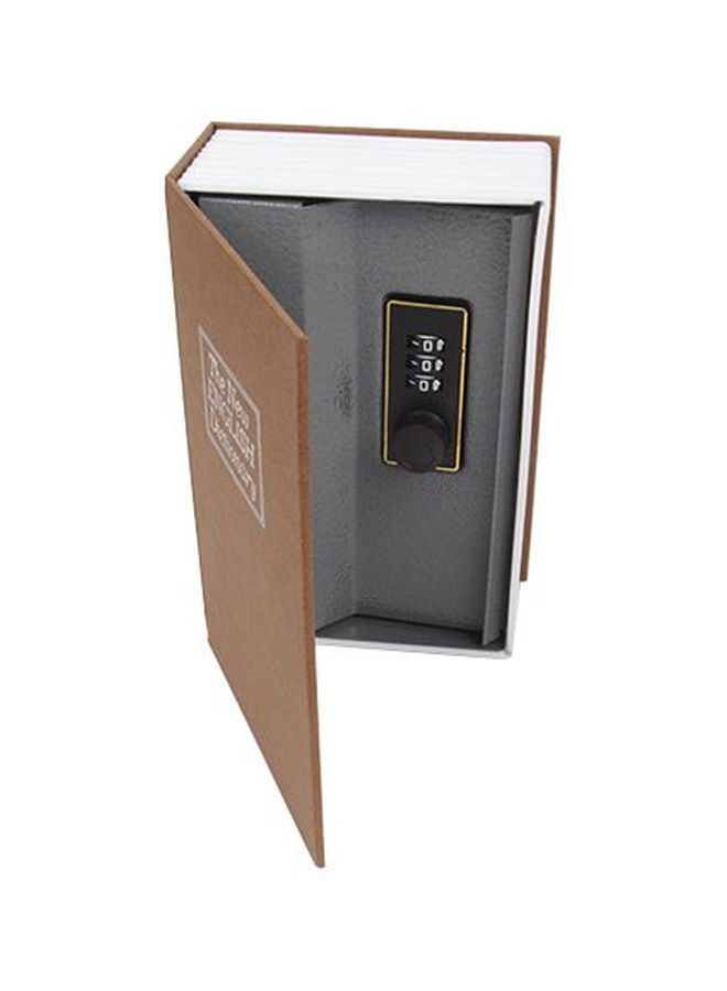 Home Safe Book Box Brown - Image 2