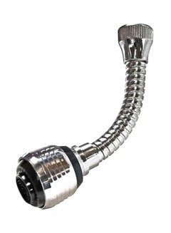 AS SEEN ON TV Turbo Flex 360 Flexible Faucet Sprayer Silver 6inch  - Image 1