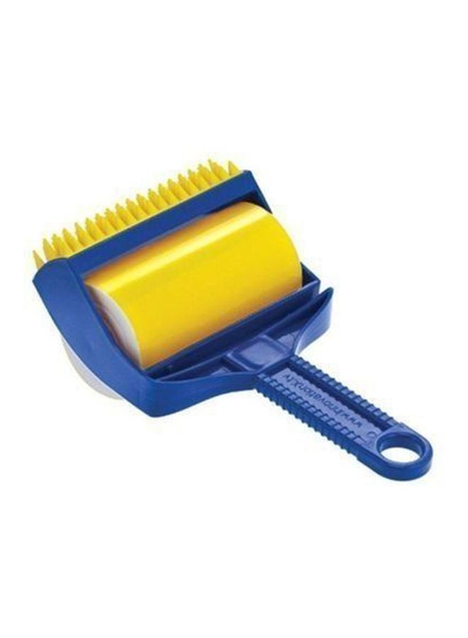 Reusable Sticky Picker Upper Brush Yellow/Blue - Image 2