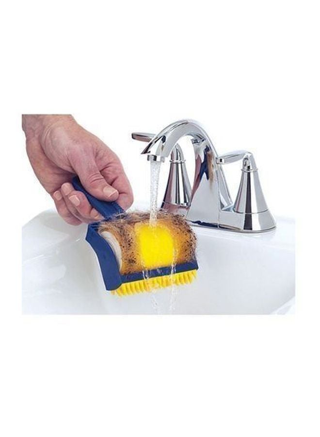 2-Piece Reusable Sticky Picker Upper Brush Yellow/Blue - Image 5