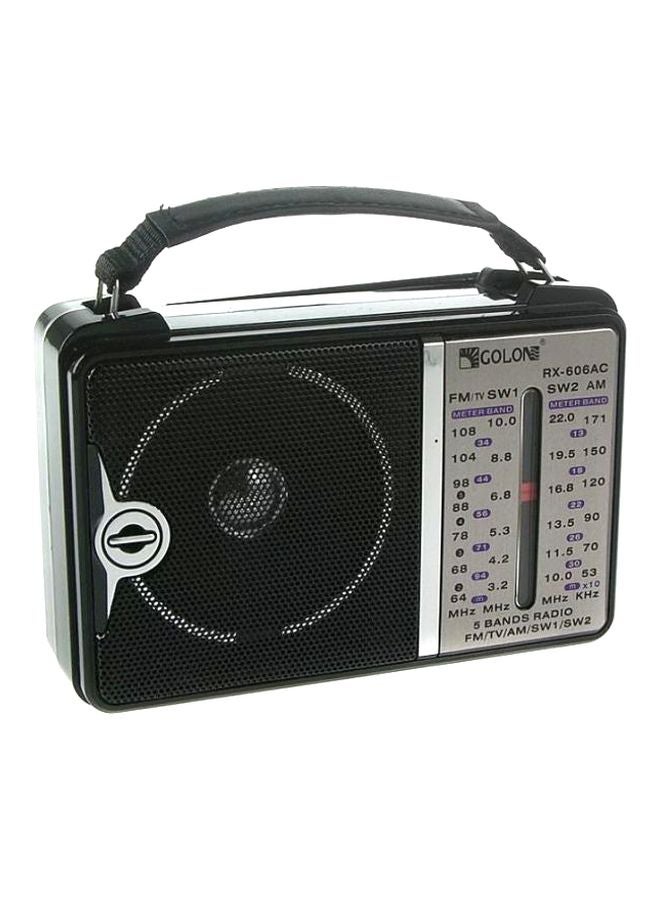 FM Radio RX-606 Black/Silver - Image 1