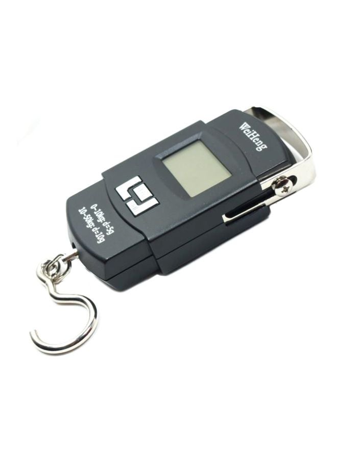 WeiHeng Digital Luggage Scale Black/Silver  - Image 1