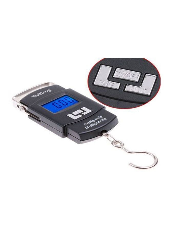 WeiHeng Digital Luggage Scale Black/Silver  - Image 2