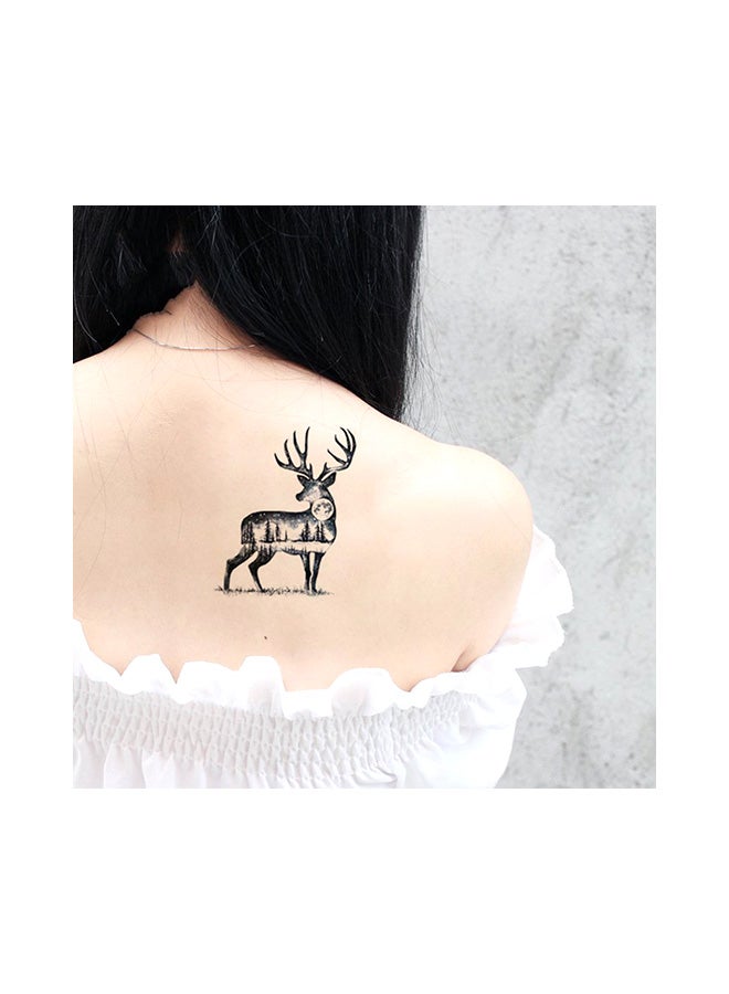 ملصق وشم مضاد للماء أسود - Image 2