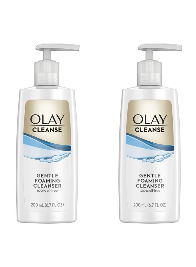 مجموعة منظف رغوي لطيف للوجه، من قطعتين 200ملليلتر - Image 1
