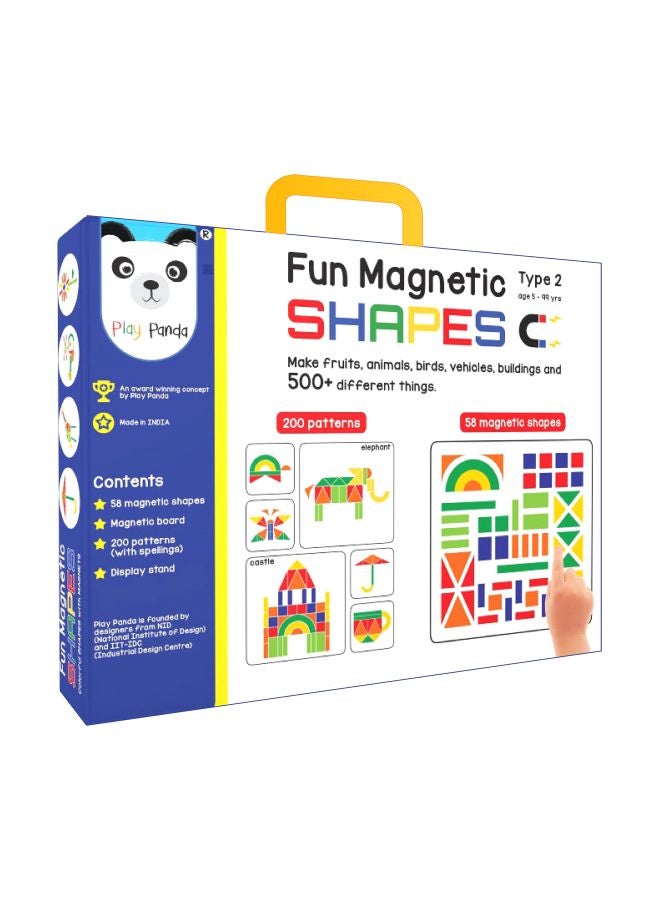 Play Panda - Fun Magnetic Shapes Board Set - Image 1