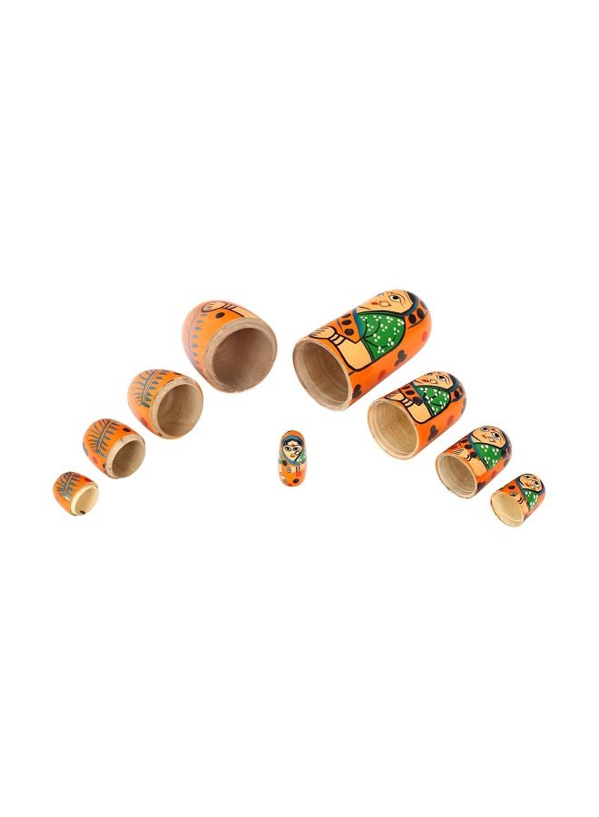 ITOS365 5-Piece Hand Painted Nesting Doll Set - Image 4