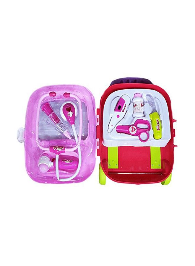 KITIKITTZ 10-Piece Trolly Doctor Set With Light And Sound Effects - Image 3