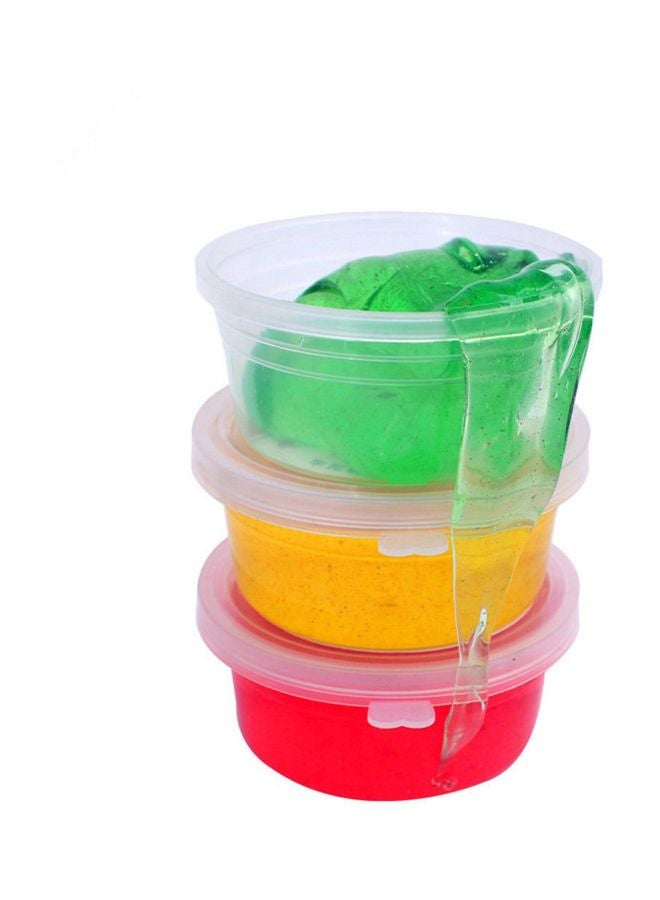 Pack Of 6 Crystal Clay Slime Stress Reliever  - Image 2