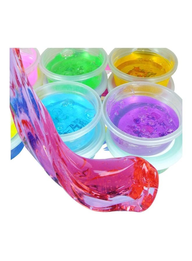 Pack Of 6 Crystal Clay Slime Stress Reliever  - Image 3