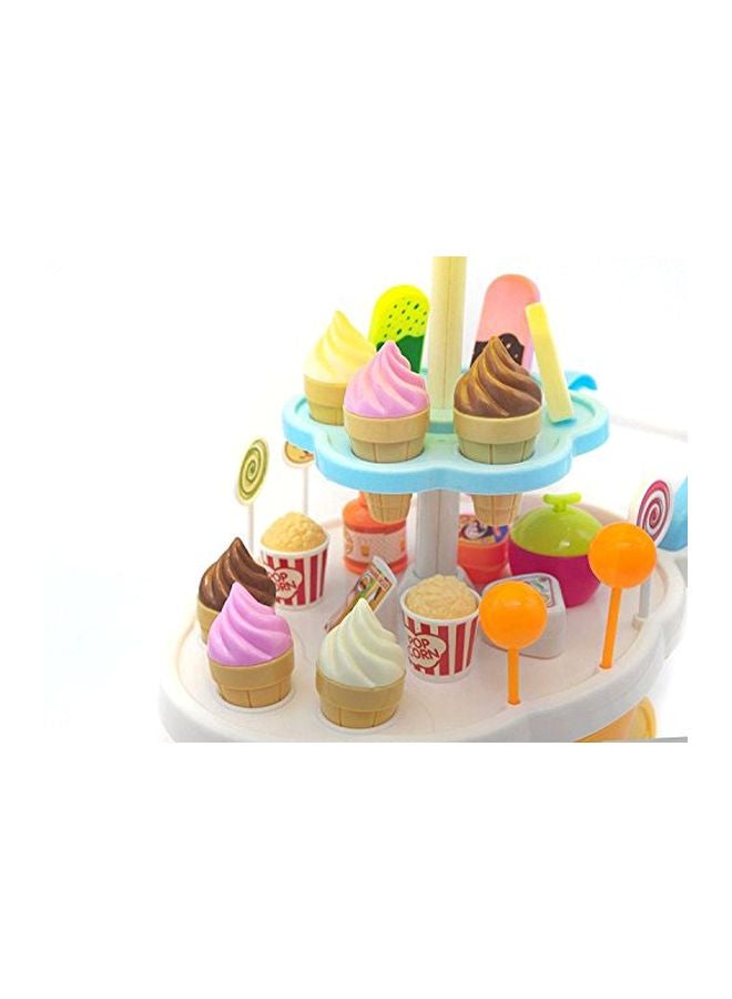higadget Ice Cream Kitchen Play Cart Set With Light And Music S - Image 4