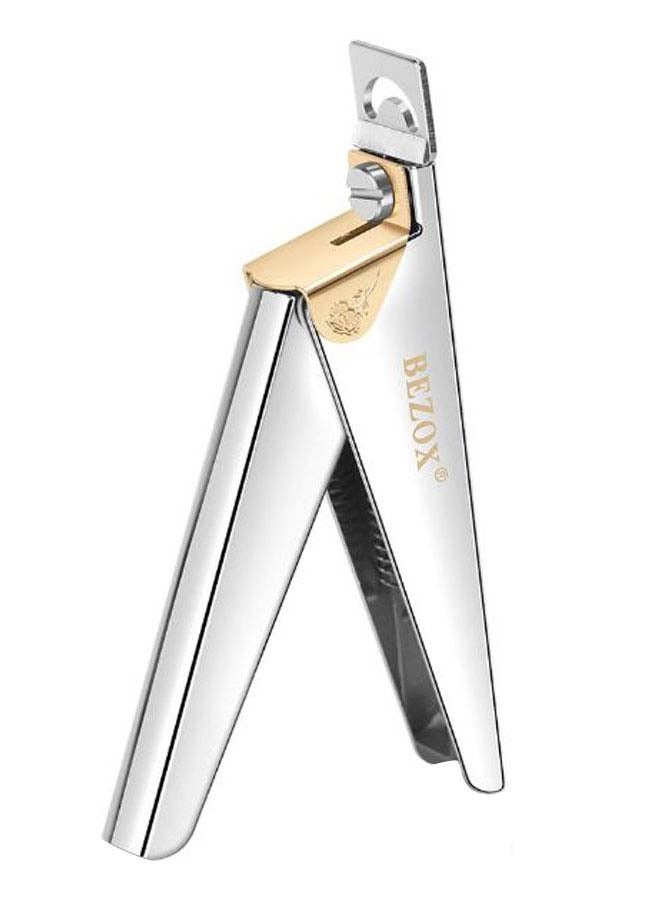 BEZOX Professional Tin Coated Cuticle Nipper Silver/Gold - Image 1
