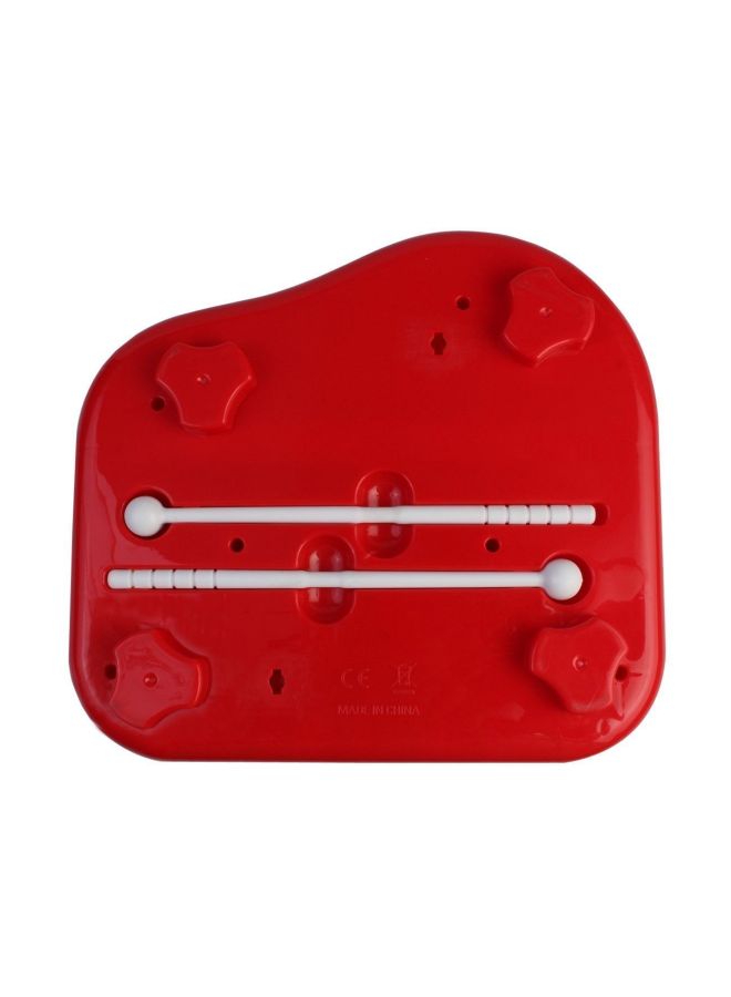 Webby 2-In-1 Mini Xylophone And Piano Musical Toy - Image 4