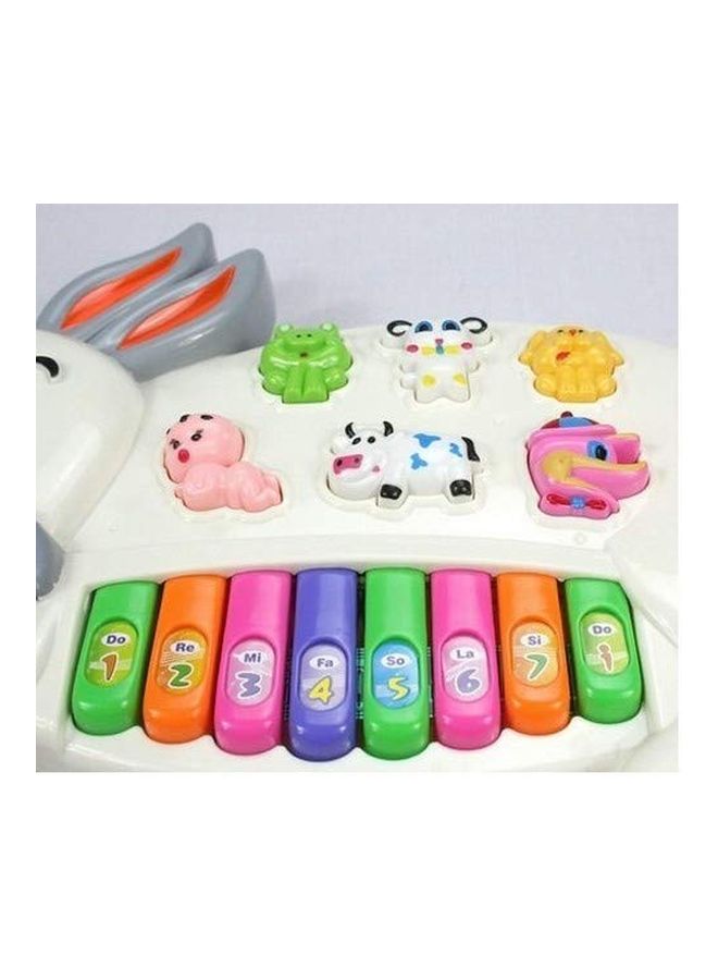 Zitto Rabbits Shaped Animal Sound Musical Piano  - Image 3