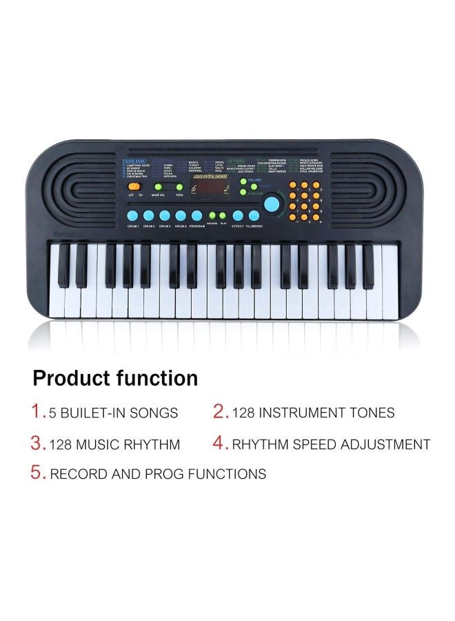 Amitasha 37 Keys Piano With USB Charger And Microphone - Image 2