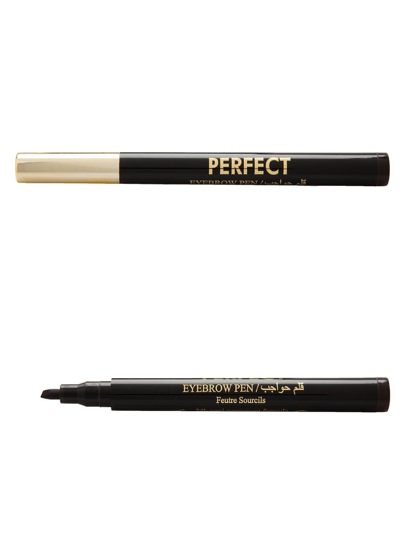 برفكت قلم حواجب سائل يدوم طويلاً بني داكن No.39 - Image 2