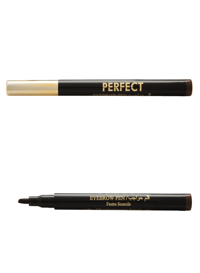 برفكت قلم حواجب سائل يدوم طويلا بني No.33 - Image 2