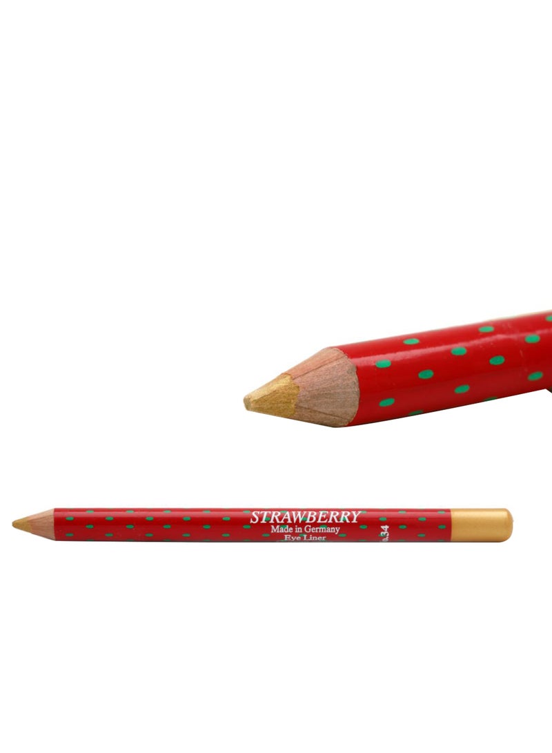 ستوربيري قلم تحديد عيون يدوم طويلاً ذهبي No.34 - Image 2