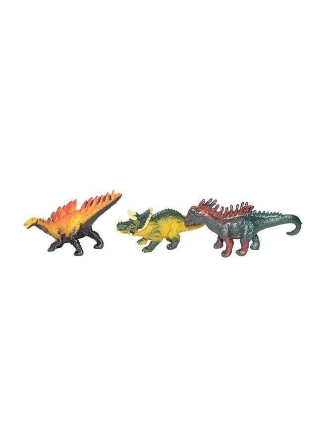 Super Toy 8-Piece Mini Jungle Dinosaur Figure Set - Image 2