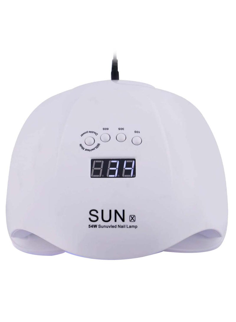 SunX UV LED Lamp Nail Dryer White  - Image 1
