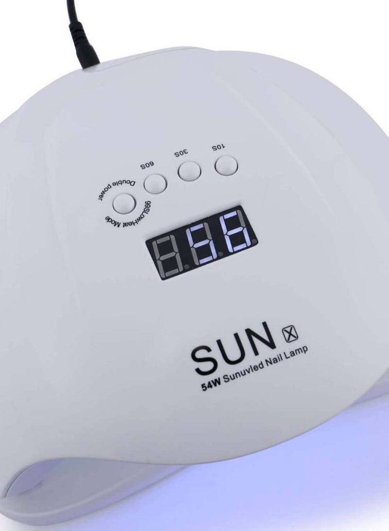 SunX UV LED Lamp Nail Dryer White  - Image 2