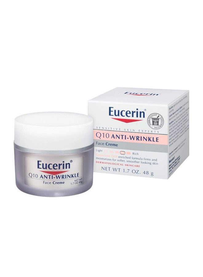 Eucerin - Q10 Anti Wrinkle Face Cream 1.7 ozounce - Image 1