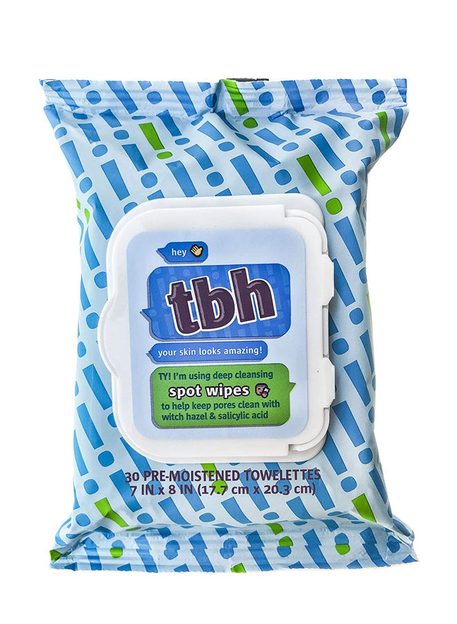 Fairy Tales 30-Piece Cleansing Face Wipes 7 x 8inch  - Image 1