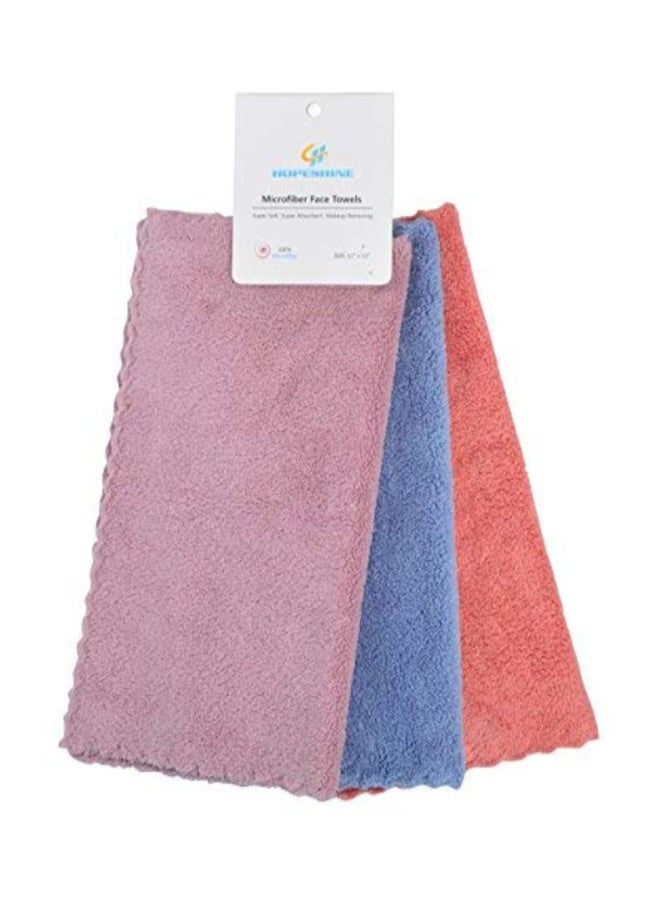 HOPESHINE - Pack Of 3 Face Makeup Remover Cloth Wipes Multicolour - Image 1