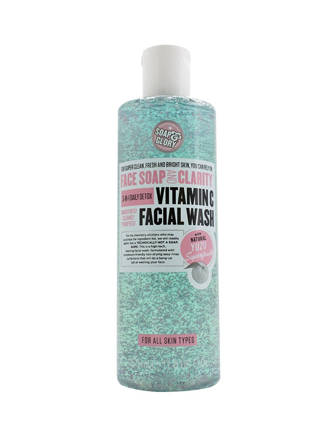 Soap & Glory - 3-In-1 Daily Detox Facial Wash 350ml - Image 1