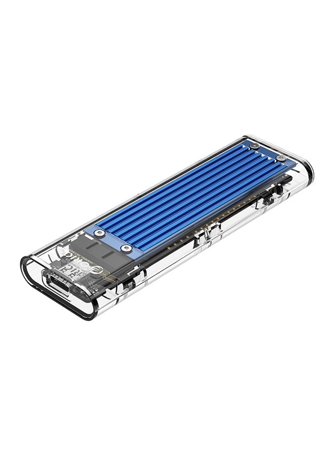 أوريكو - حافظة بمنفذ Type C لمحرك الأقراص الثابتة SSD طراز NVME M.2 أزرق - Image 1