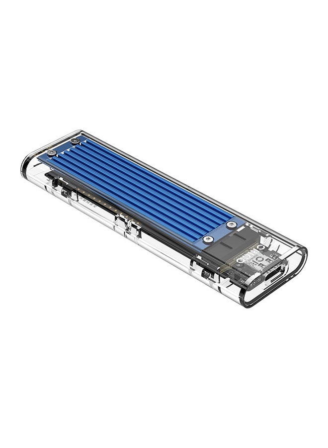 أوريكو - حافظة بمنفذ Type C لمحرك الأقراص الثابتة SSD طراز NVME M.2 أزرق - Image 1