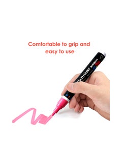 H&B 28-Piece Oil Based Coloured Paint Marker Pen Set Multicolour  - Image 3