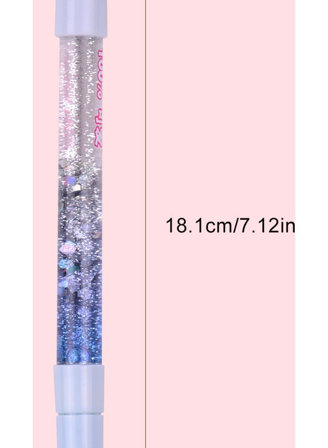 Generic Creative Unicorn Shape Cap Black Gel Pen Blue  - Image 3