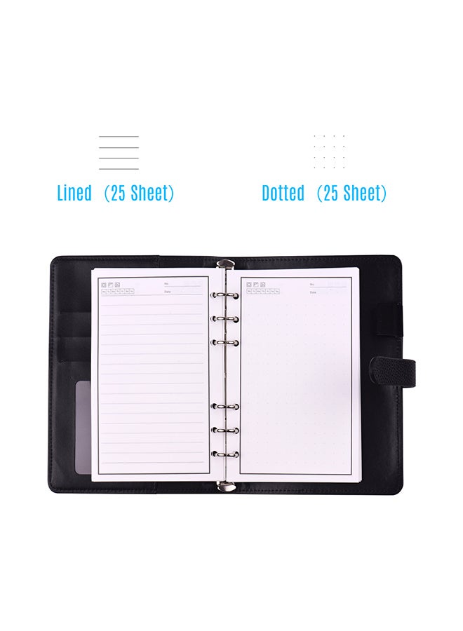 Aibecy - Reusable Smart Notebook Hardcover With Erasable Pen Black - Image 1