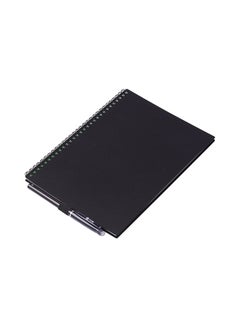 Reusable Smart Notebook Hardcover With Erasable Pen Black