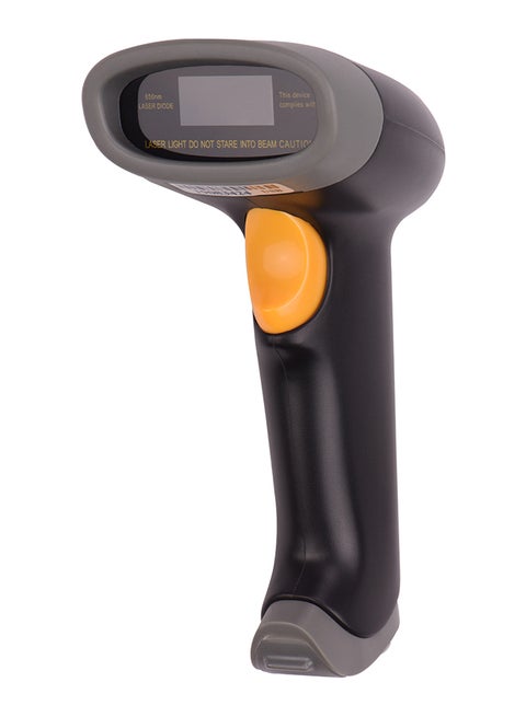 Handheld 1D Usb Barcode 32-Bit Decoder Scanner Black