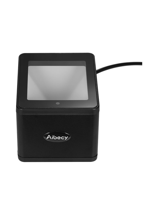 أيبيسي ماسح باركود مكتبي سلكي بمنفذ USB للأكواد الشريطية 1D/2D/QR أسود - Image 3
