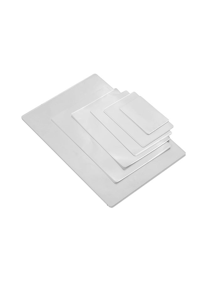 Generic 60-Piece Thermal Laminating Stretch Film Pouches Set Transparent  - Image 1