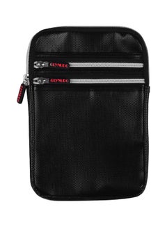 Generic Fireproof Waterproof Document Zipper Mailers Bag Black  - Image 1