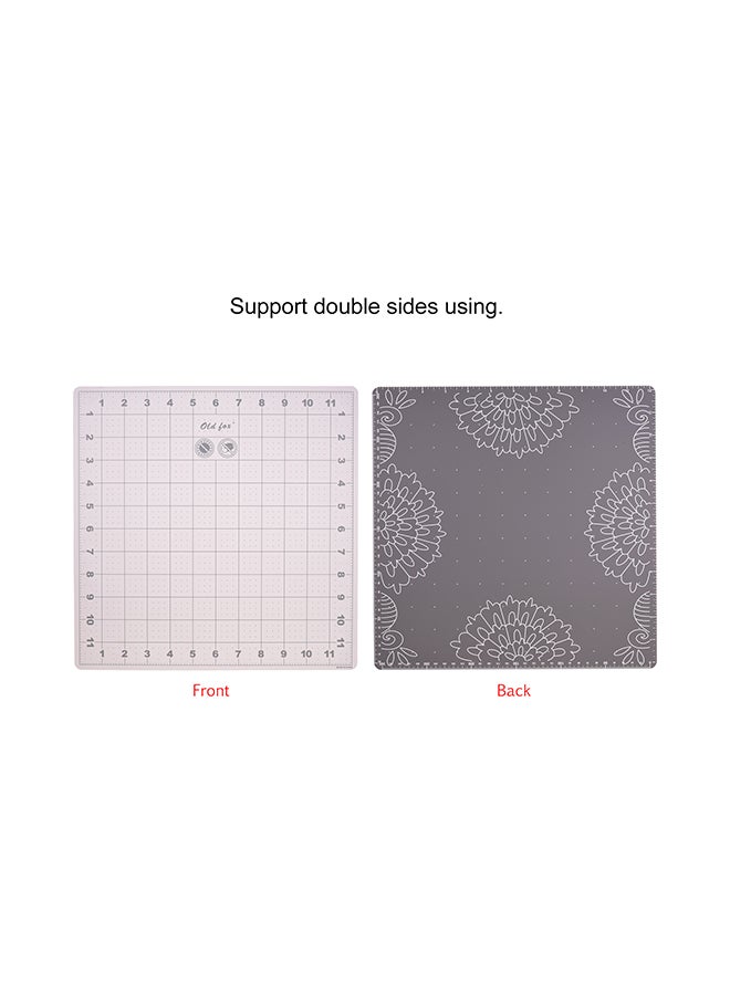 Durable Double Sided Non-Slip Projects Paper Cutting Mat Grey