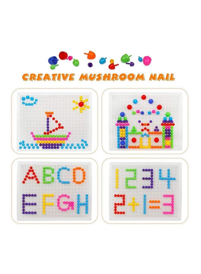 طقم مسامير بتصميم فطر مكون من 296 قطعة طراز R400004-1 - Image 3