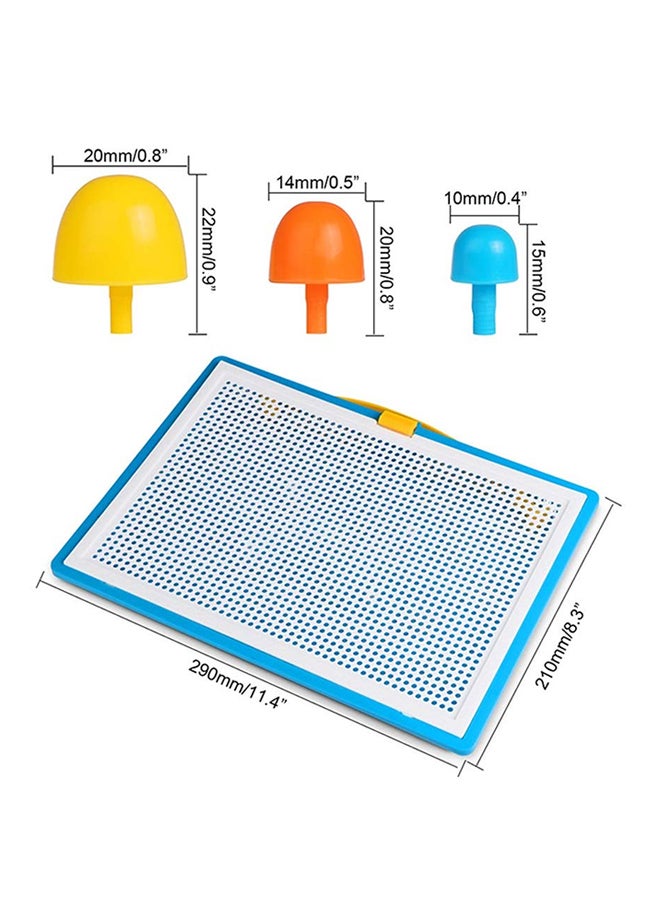 طقم مسامير بتصميم فطر مكون من 296 قطعة طراز R400004-1 - Image 2